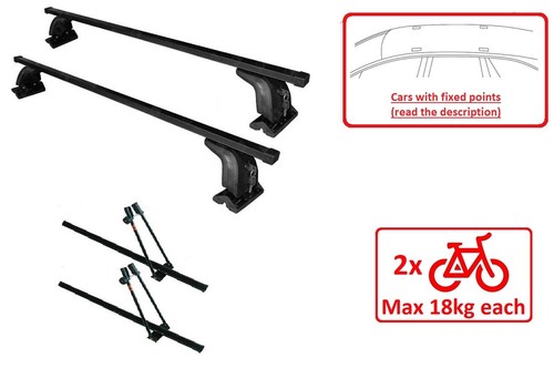 Set roof rack bike racks - roof, for