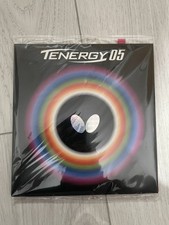 Butterfly Tenergy 05 Red 1.9 mm Table Tennis Rubber Japan Version