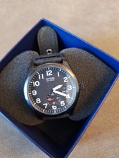 Citizen Eco-Drive Black Stainless Steel Date Watch WR 100 B690-S077648