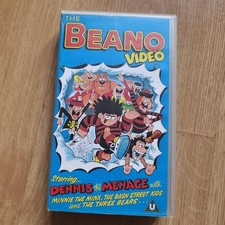 Vintage BEANO VHS Comics Video
