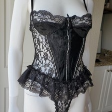 Nan Flower Vintage Nylon Black