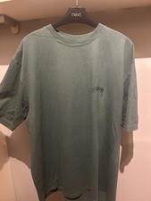 Stussy Men's T-Shirt Size Large Green Brand New