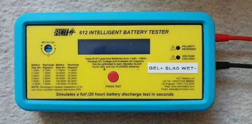 Act 612 12v - sealed, lead