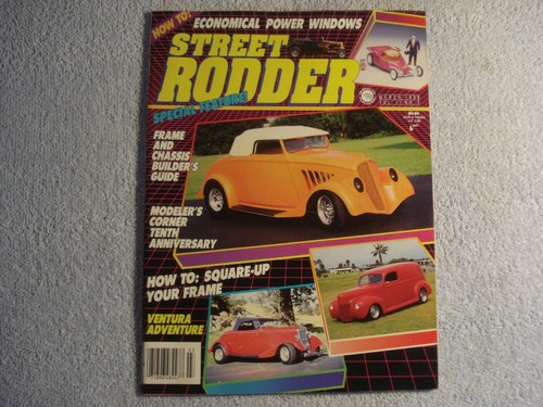 Street rodder 1988 march - rodder,