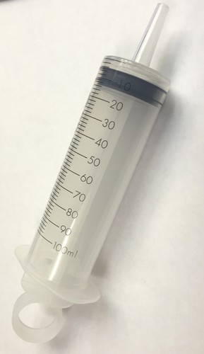 10x 100ml plastic - 10x, syringe