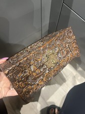 Vintage Hand Made Carved Box