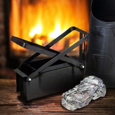 Black Paper Briquette Fire Log Maker Newspaper Magazine Recycling Fuel Press