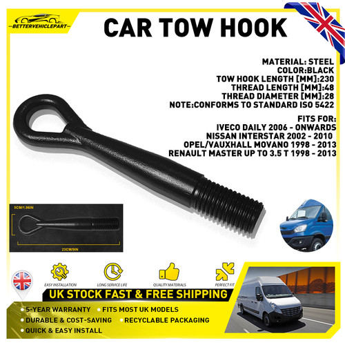 Tow hook towing - tow,