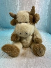 ELMO BEEFCAKE-BOYDS BEARS COW Bull ~ Posable ~ WEIGHTED ~ 11" ~ Retired