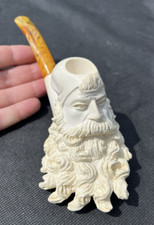 Vintage Carved Block Meerschaum Pipe p2