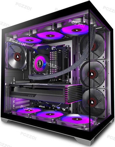 Case atx fans - case, 4