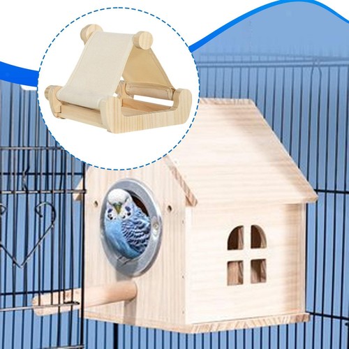 Wooden cage bird - wooden,