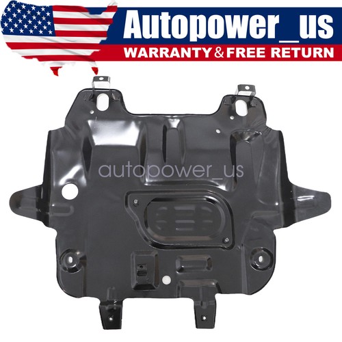 Rear under engine skid plate - engine,