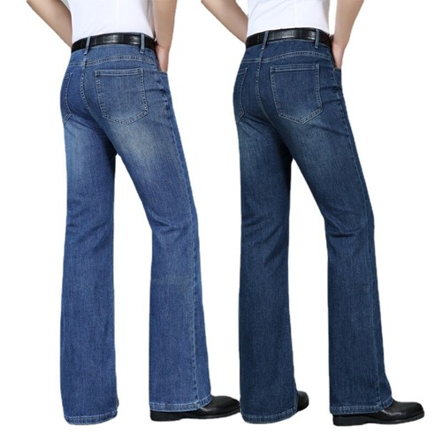 Men bell bottom flared jeans - men,