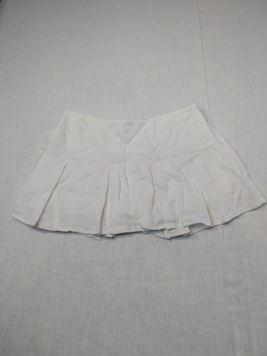 Hollister white pleated - hollister, tennis