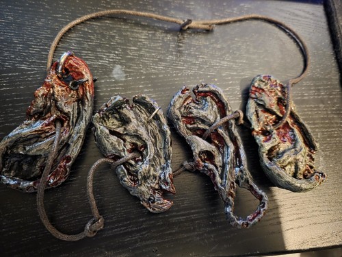 Zombie ear prop sfx costume - zombie,