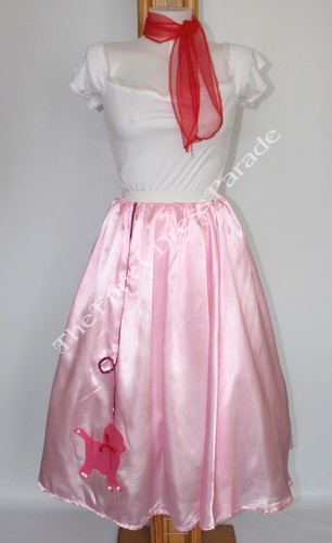 Pink poodle skirt - poodle, &