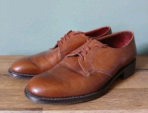 Vintage mens lotus brown derby - vintage,