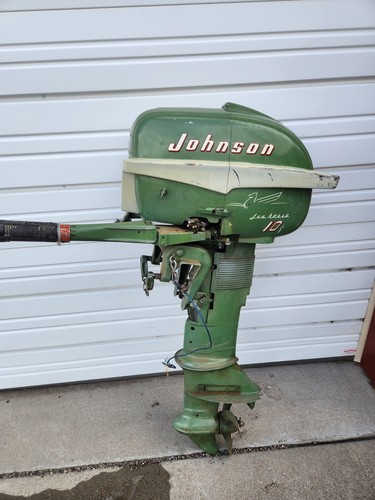 Vintage johnson seahorse - johnson, hp