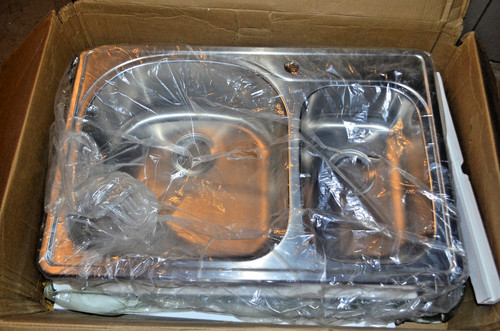 Stainless kitchen sink new - stainless,