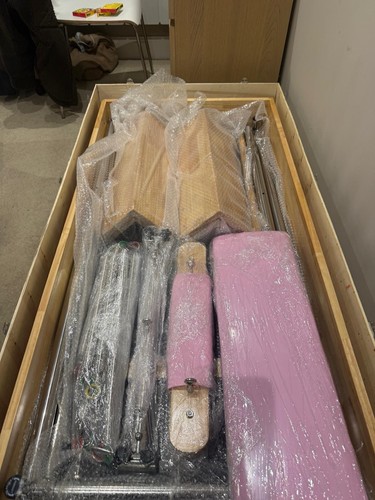 Pink cadillac pilates machine - cadillac,
