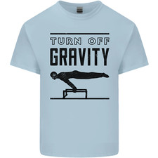 Pommel Horse Gymnastics Turn Off Gravity Gymnast Kids T-Shirt Childrens