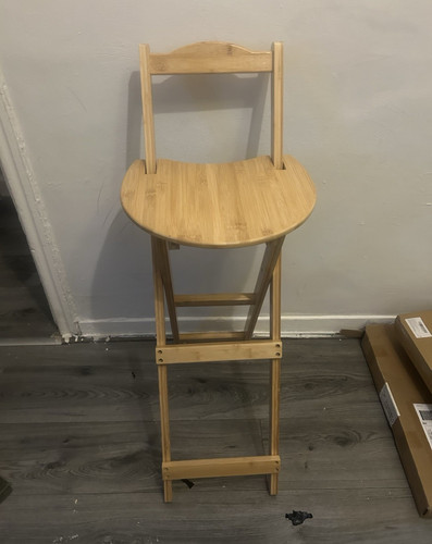 Wooden folding baby high - wooden,