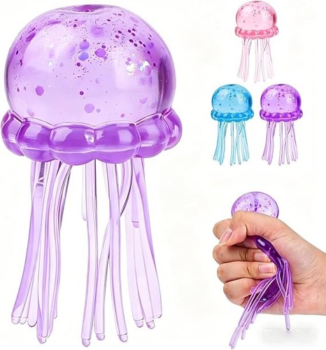 Jellyfish squish toy stretchy - toy,