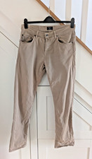 GANT JASON Jeans Trousers W32 L34 Beige Chinos Slim Straight Fit EUC
