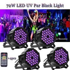 4X UKING 80W 36LED Real UV