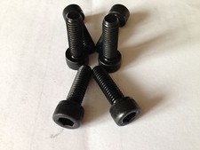 5 x Black bolts for Shimano