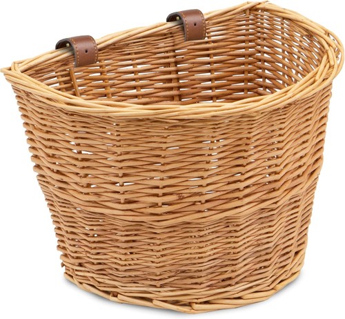 Wicker bike basket front - wicker,