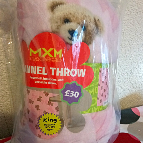 Mxm maximood bed throw - mxm, teddy