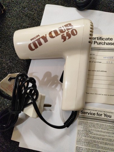 Vintage philips city hairdryer - vintage,