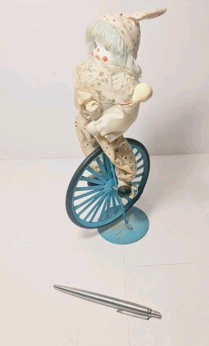 Vintage circus clown - circus, riding