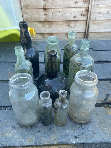 Job lot vintage glass - vintage,