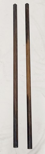 Salvaged antique brass - x,