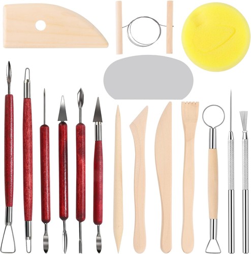 Clay sculpting pottery - sculpting, tools