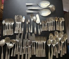 Solingen100 German Silver Plated in 108 Pieces set.