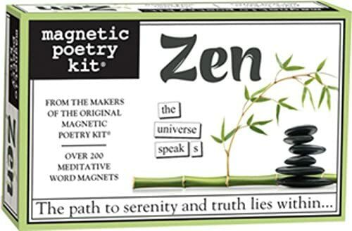 Magnetic poetry kit zen - magnetic,