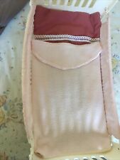 Baby Annabell Doll Bedding Set. Quilt, Mattress And Pillow