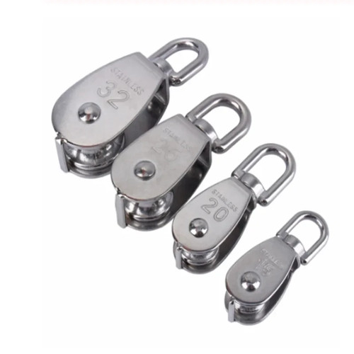 Stainless steel rope pully - rope,