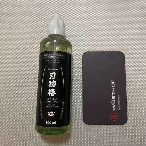 Kurobara tsubaki oil - tsubaki, rust