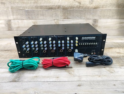 Samson s63 channel powered - samson, 6-channel