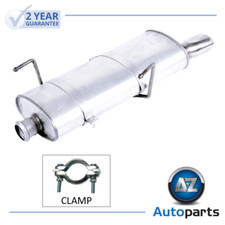 For Peugeot - 206 2.0 S16 1999-2007 Rear Exhaust Back Box Silencer + Clamp