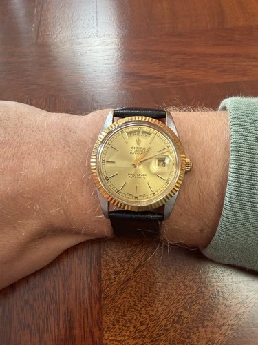 Vintage sicura day date full - sicura, day-date