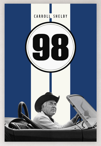 24x36 carroll shelby - 24x36, cobra
