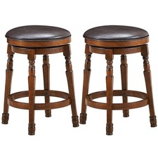 Set of 2 Bar Stools Kitchen