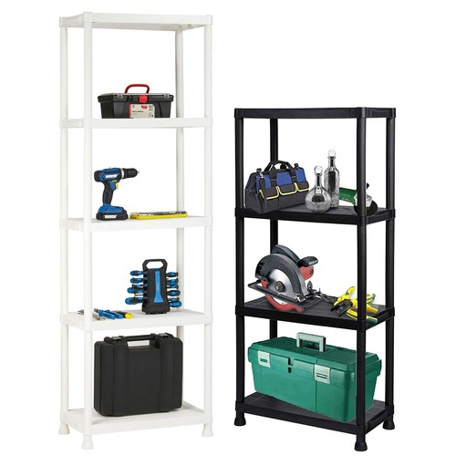 Tier plastic shelving home - plastic,