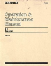 CATERPILLAR D4 Tractor ~ 1978